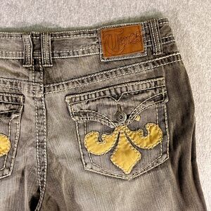 Ten 25 Peter Mens Jeans Gray Tag Size 38 (37x32) Straight Denim Medium Wash